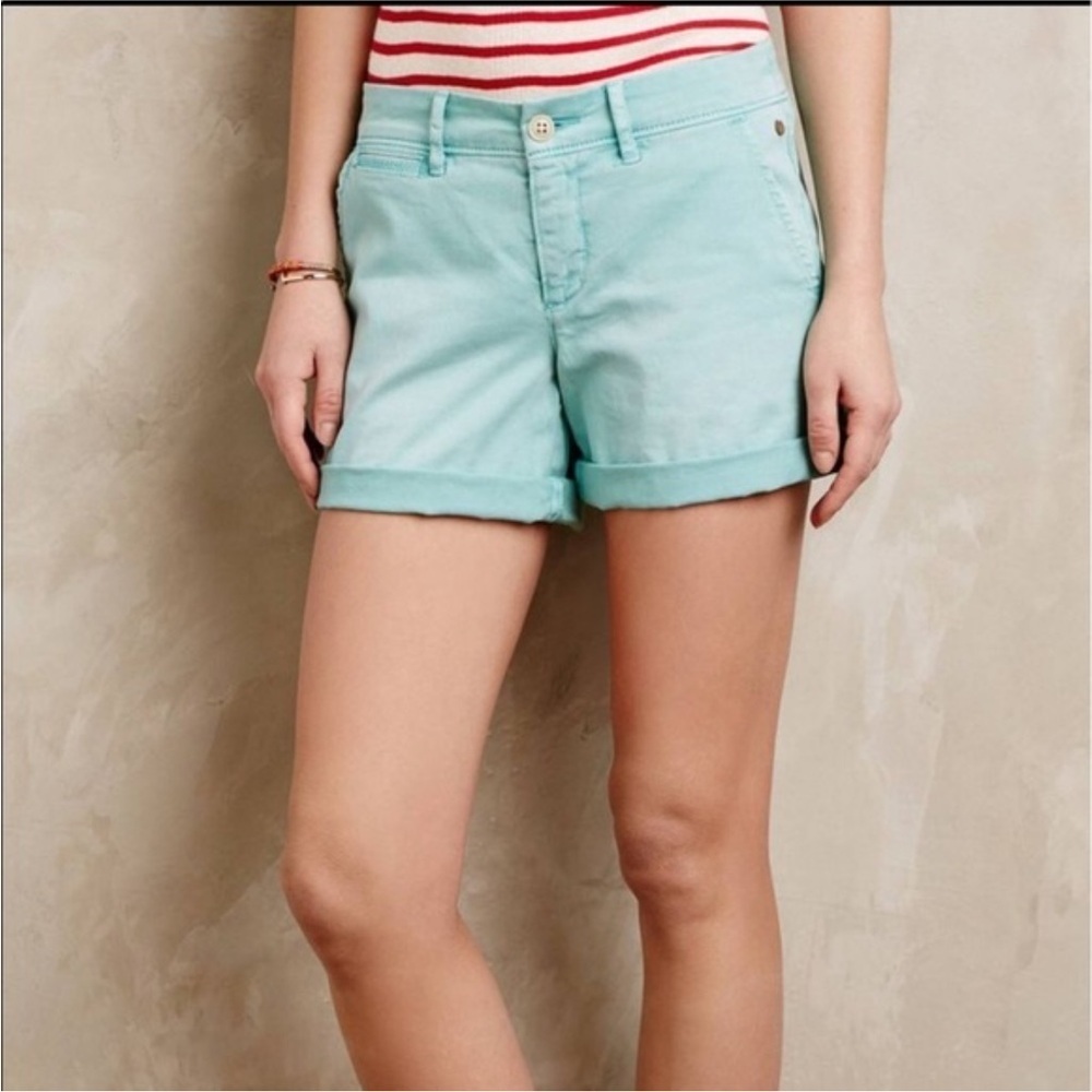 Anthropologie Pilcro and the Letterpress Chino Shorts